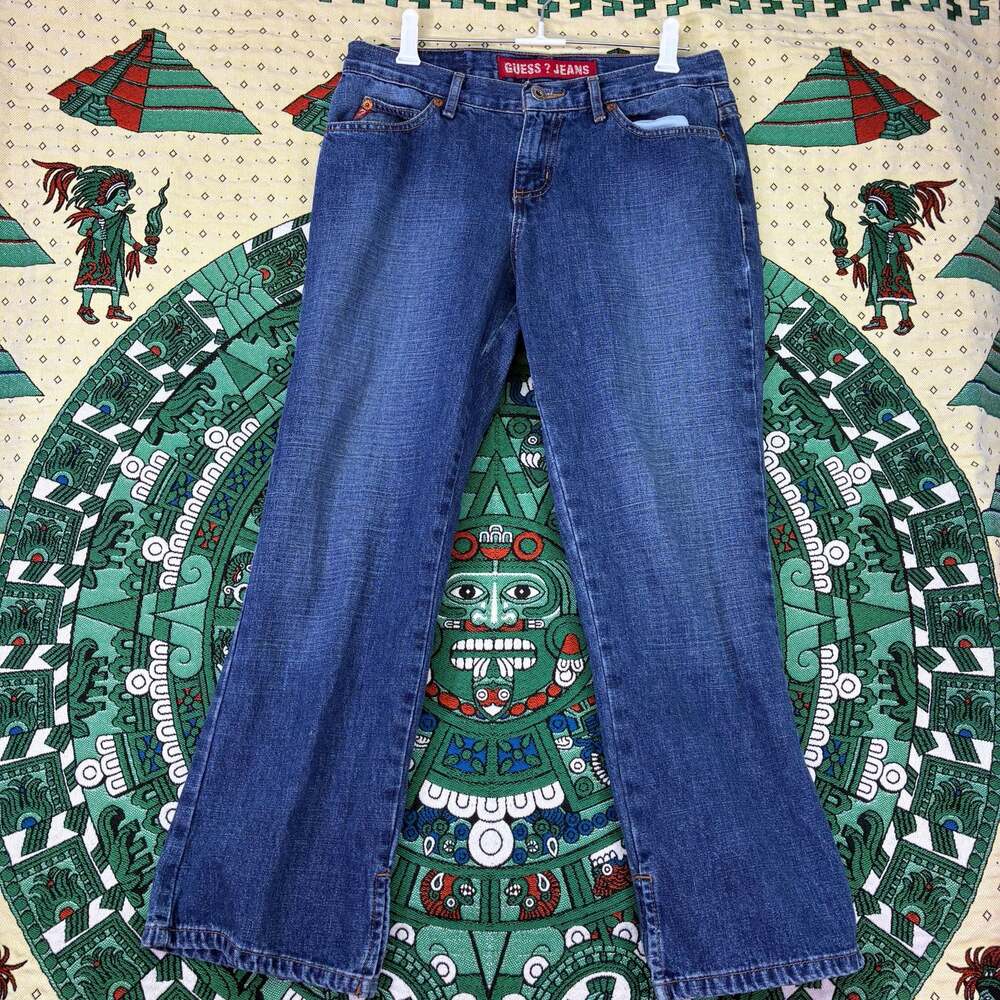 Vintage Guess Jeans Size 28 Bootcut Split Hem
